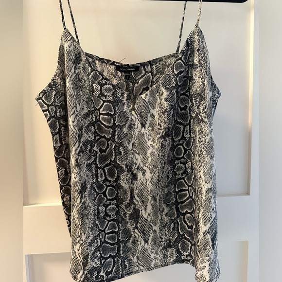 Satin Snake Print Cami - Picture 1 of 2